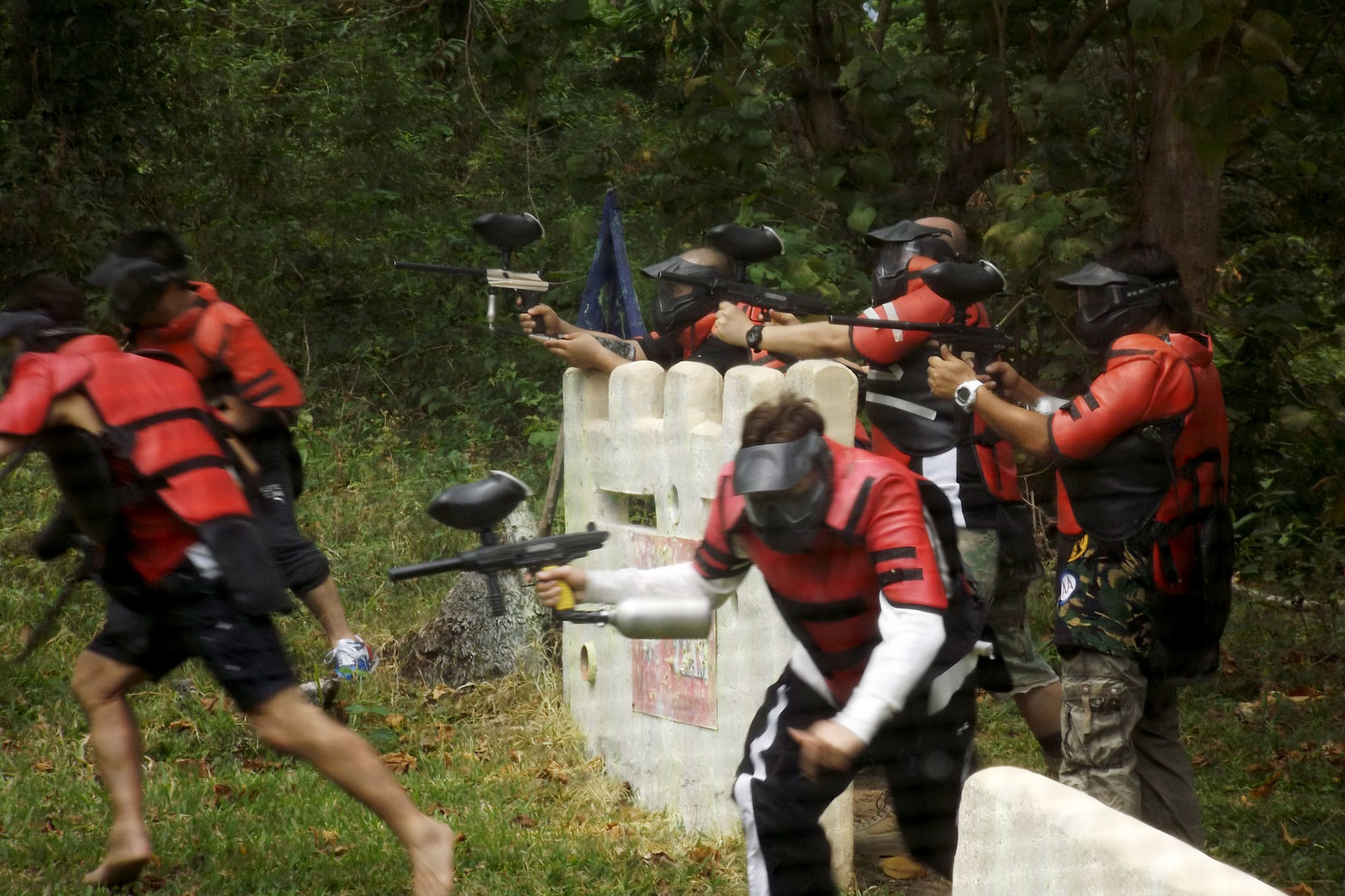 Paintball is a great way to spend a day in Puerto Galera. One of the best activities you can find around Puerto Galera, Oriental Mindoro.