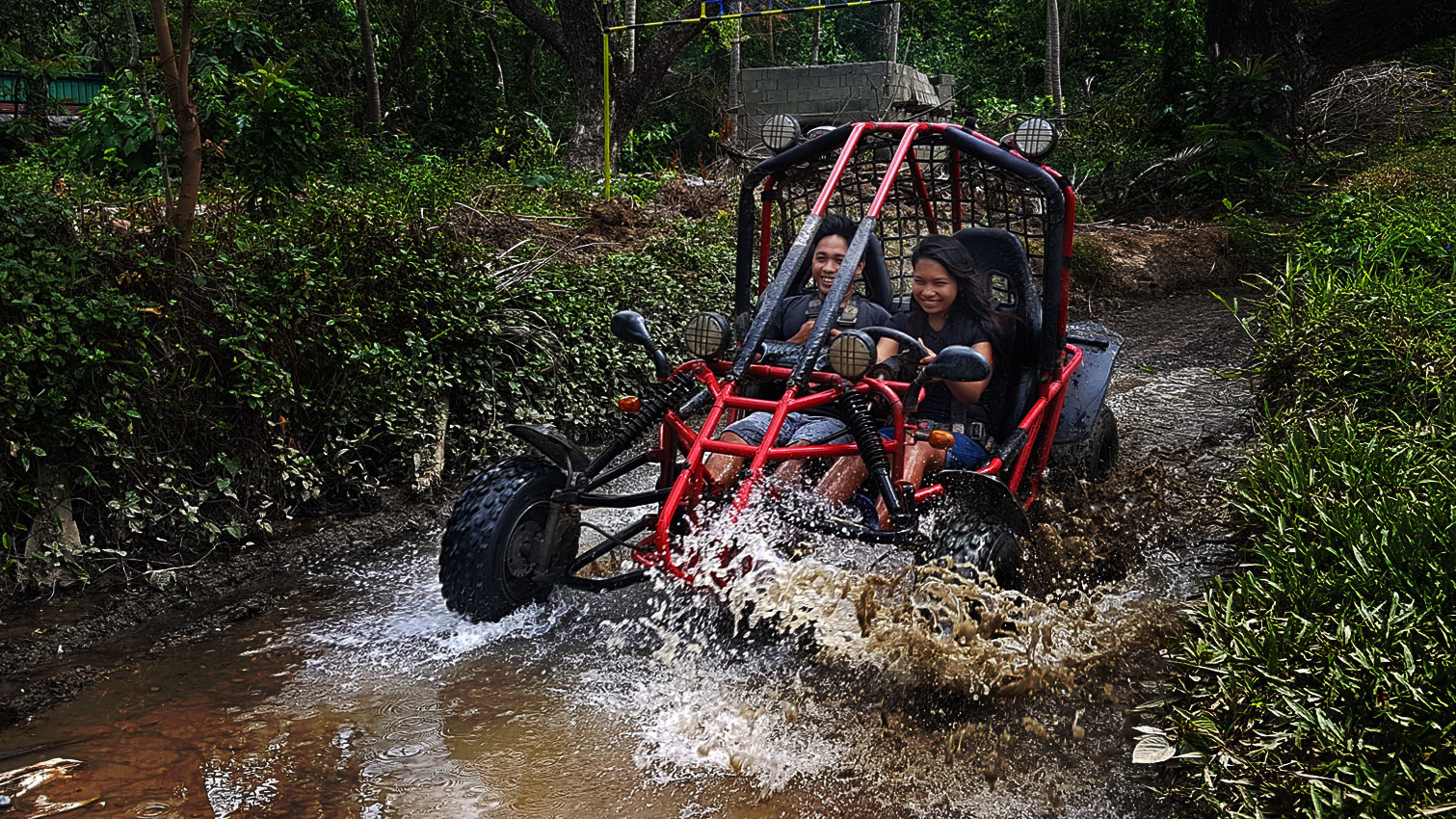 Extreme Sports Philippines Mud Karts one of the best activities near Puerto Galera White Beach and Sabang.