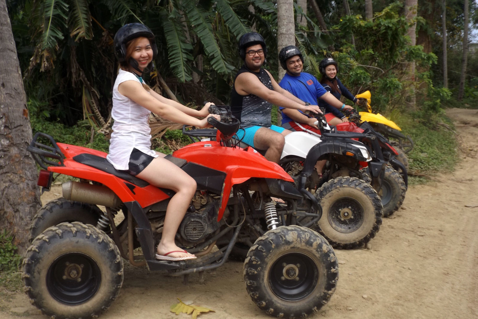 Come and try our ATV's in our off-road track. It is perhaps one of the most heart pumping activities you can find in Puerto Galera, Mindoro.